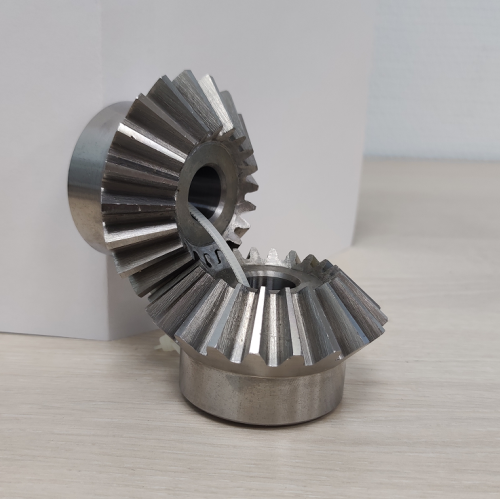 Коническая пара прямозубая (A) C45A221, передат. число=1:1, M=4,5, Z=22/22, EMT | ЕМТ