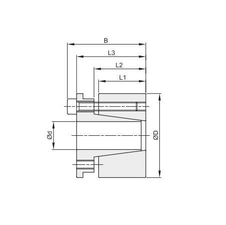 Втулка зажимная BK 70 (RCK 70) 70x110 (KLDA070), EMT | ЕМТ