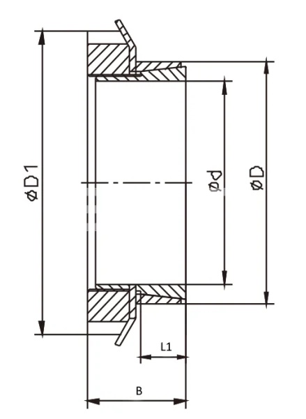 Втулка зажимная BK 26 (RCK 26) 19x30 (KLFC019), EMT | ЕМТ