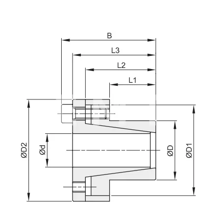 Втулка зажимная BK 80 (RCK 80) 110x140 (KLCC110), EMT | ЕМТ
