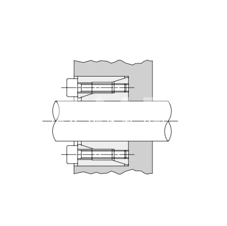 Втулка зажимная BK 61 (RCK 61) 38x65 (KLSS038), EMT | ЕМТ