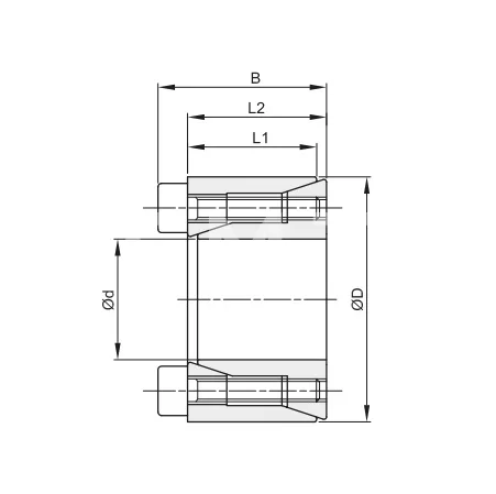 Втулка зажимная BK 61 (RCK 61) 5x16, EMT | ЕМТ