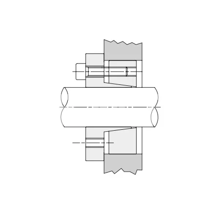 Втулка зажимная BK 15 (RCK 15) 28x65 (KLBB228), EMT | ЕМТ