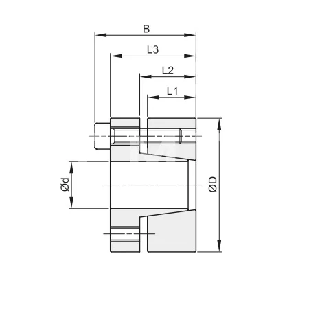 Втулка зажимная BK 13 (RCK 13) 45x75 (KLAA045), EMT | ЕМТ