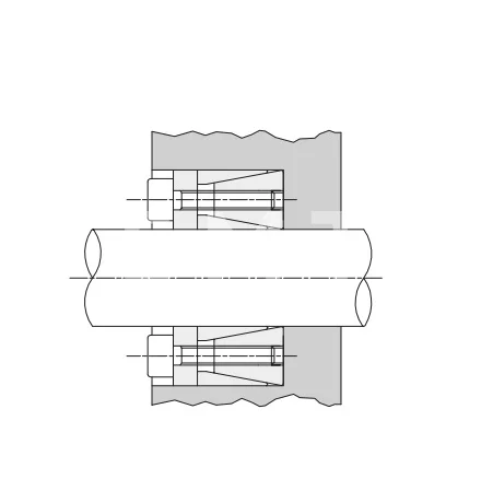 Втулка зажимная BK 45 (RCK 45) 18x40 (KLHH018), EMT | ЕМТ